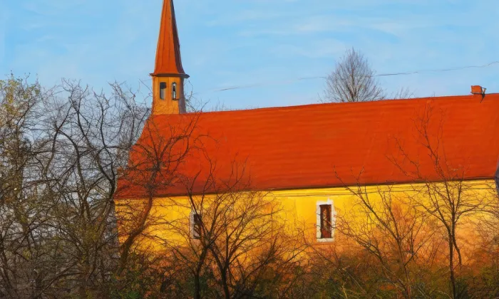 Kostel Povýšení svatého Kříže (Dobříš) – spring