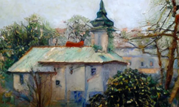 Kostel Povýšení svatého Kříže (Lobeč) – spring