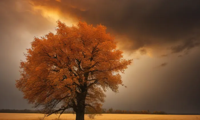 Kostel Povýšení svatého Kříže na Žižkově – autumn