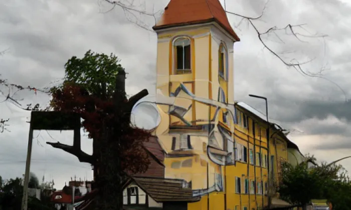 kostel Stětí svatého Jana Křtitele (Starý Petřín) – autumn
