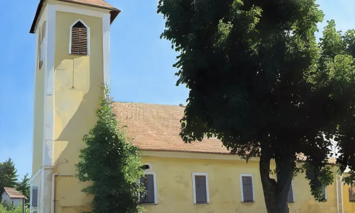 kostel Stětí svatého Jana Křtitele (Týnec) – noc