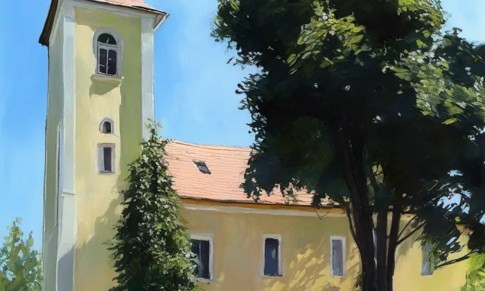 kostel Stětí svatého Jana Křtitele (Týnec) – spring