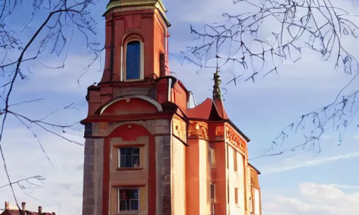 kostel Stětí svatého Jana Křtitele (Hranice I-Město) – autumn