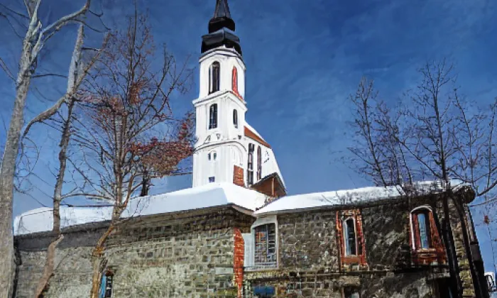 kostel sv. Jakuba Většího – winter