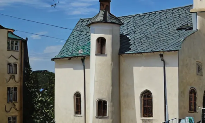 Kostel svaté Alžběty (Opava-Město) – autumn