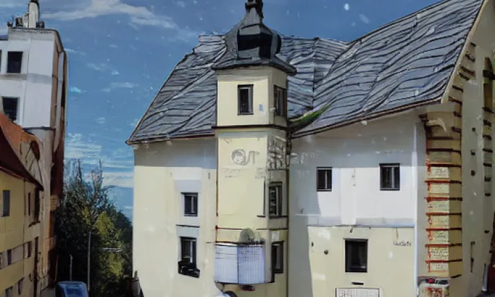 Kostel svaté Alžběty (Opava-Město) – noc