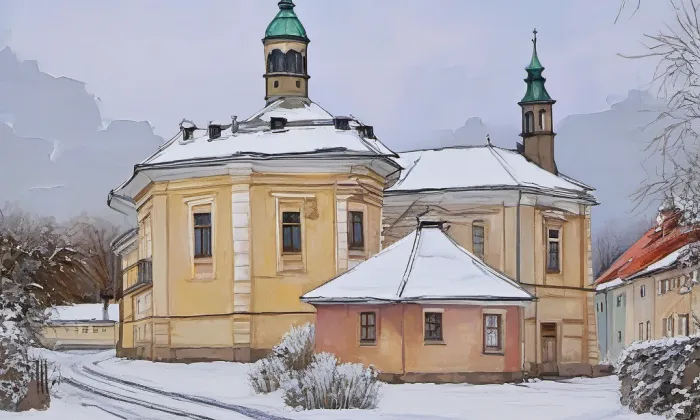 Kostel svaté Anny (Blatno) – spring