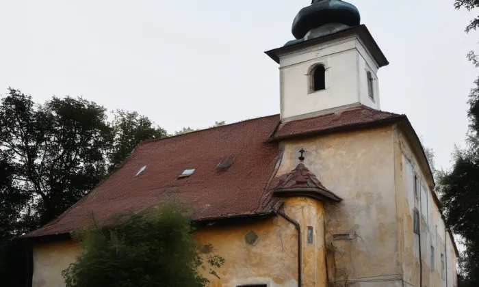kostel svaté Anny (Boršov) – summer
