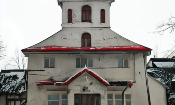Kostel svaté Anny (Město) – winter