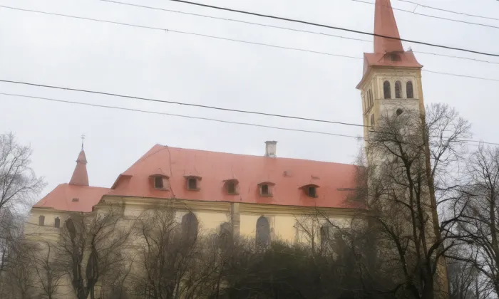 Kostel svaté Anny (Polanka nad Odrou) – winter