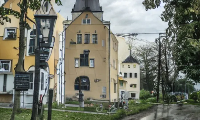 Kostel svaté Anny (Skřivany) – autumn
