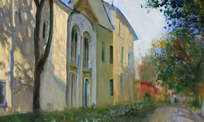 Kostel svaté Anny (Skřivany) – spring