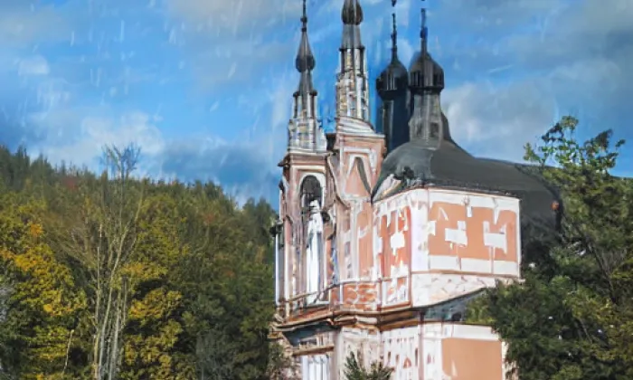 kostel svaté Anny a svatého Jakuba Většího – autumn