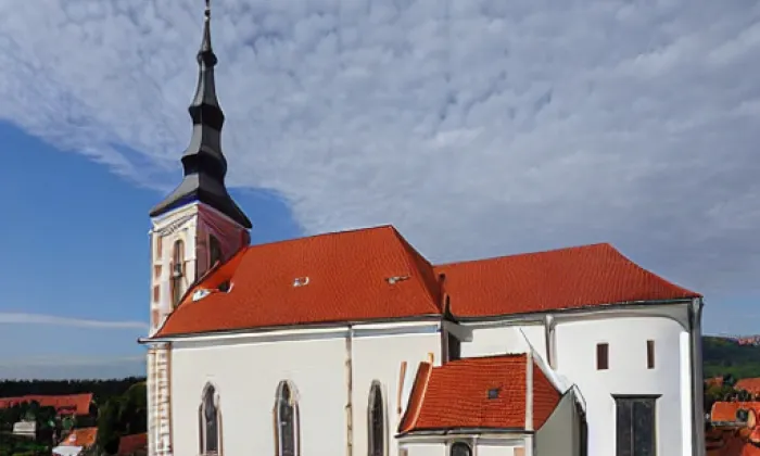 Kostel svaté Barbory (Mašťov) – iluminace