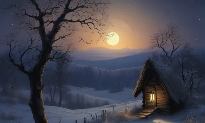 Kostel svaté Kateřiny (Štramberk) – noc