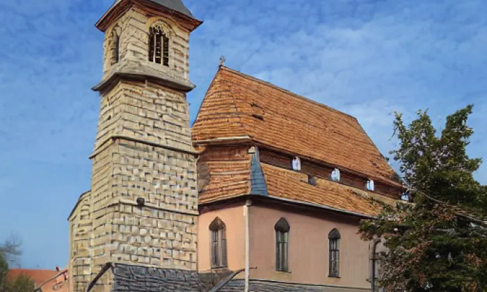 Kostel svaté Kateřiny (Hrabová) – winter