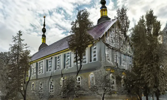 Kostel svaté Kateřiny (Libotenice) – winter
