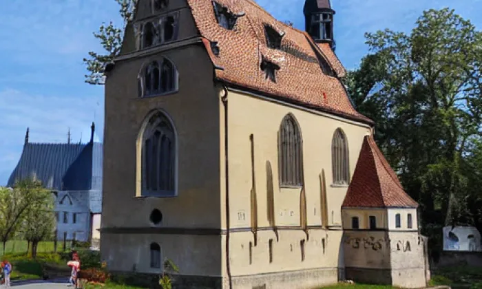 Kostel svaté Kateřiny (Medvědice) – summer