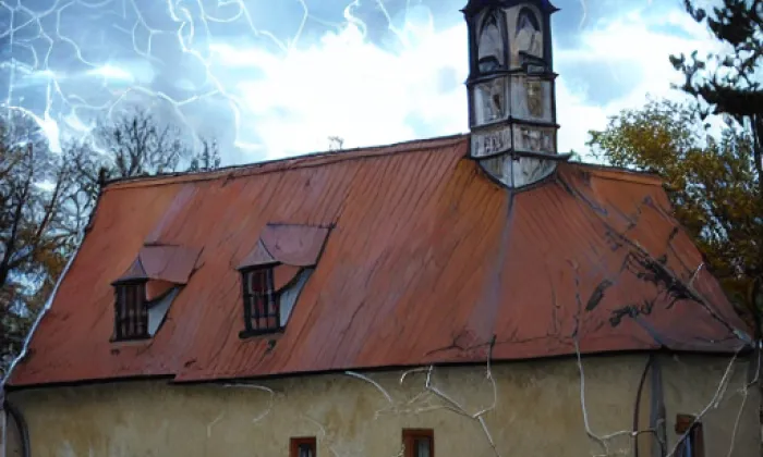 Kostel svaté Kateřiny (Polná) – autumn