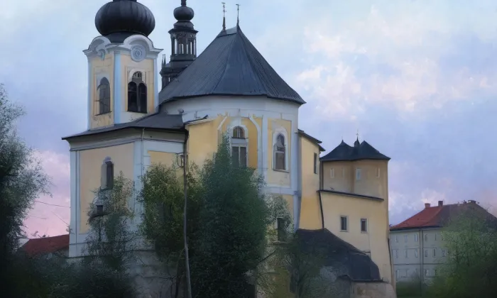 kostel svaté Kateřiny (Vilémov) – spring