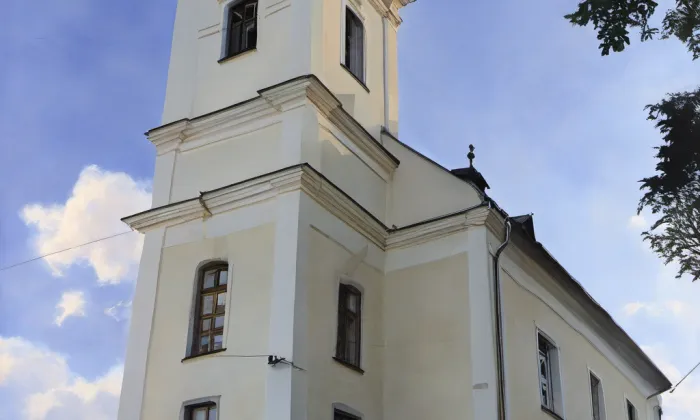 Kostel svaté Kateřiny Alexandrijské (Mříčná) – akvarel