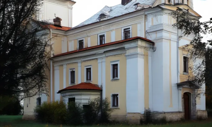 Kostel svaté Kateřiny Alexandrijské (Sloup v Čechách) – autumn
