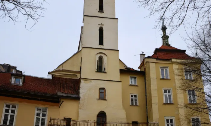Kostel svaté Kateřiny Alexandrijské v Praze – winter