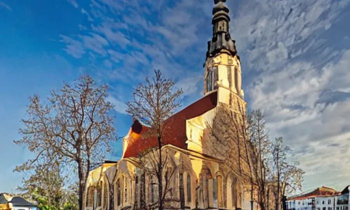 kostel svaté Kateřiny Alexandrijské ve Stráži nad Nisou – spring