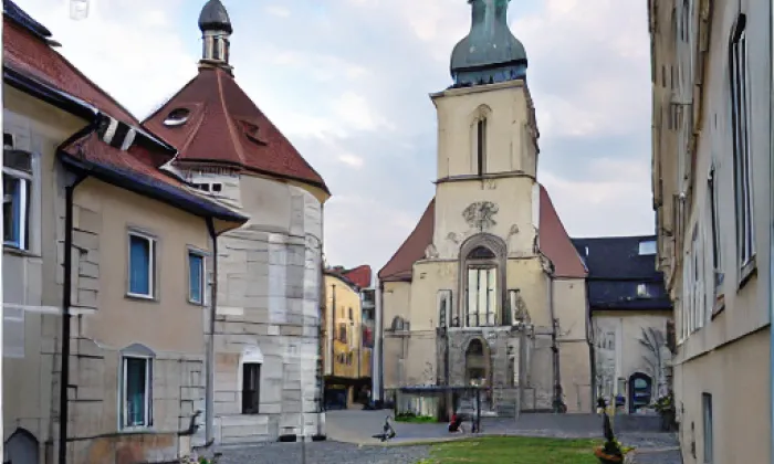 Kostel svaté Ludmily (Litoměřice) – summer