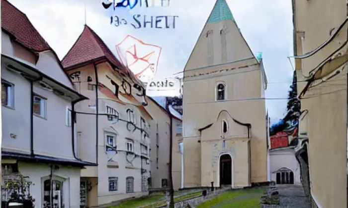 Kostel svaté Ludmily (Litoměřice) – winter