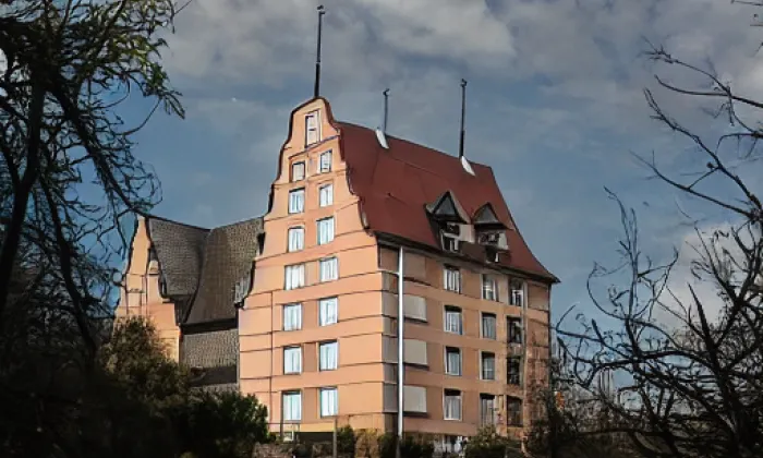 Kostel svaté Ludmily (Tetín) – autumn