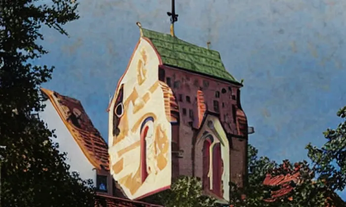 Kostel svaté Ludmily (Tetín) – iluminace