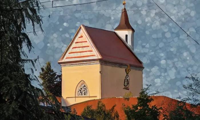 Kostel svaté Ludmily (Tetín) – spring
