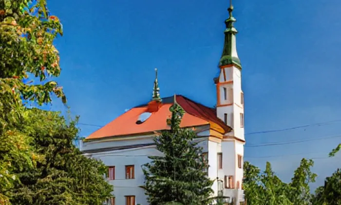 kostel svaté Máří Magdalény (Včelákov) – winter