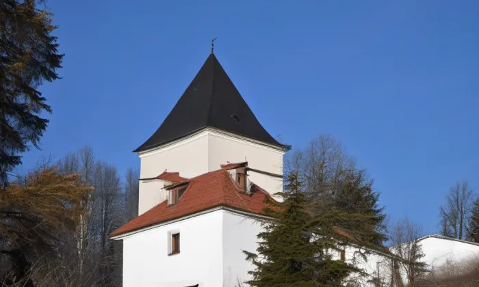Kostel svaté Máří Magdaleny (Čkyně) – winter