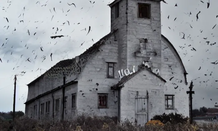 Kostel svaté Máří Magdaleny (Osoblaha) – autumn