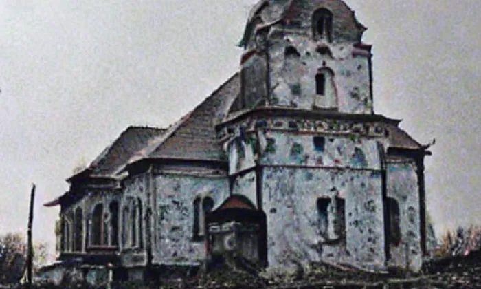 Kostel svaté Máří Magdaleny (Osoblaha) – noc