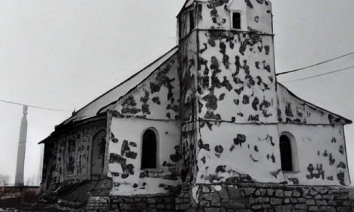 Kostel svaté Máří Magdaleny (Osoblaha) – winter