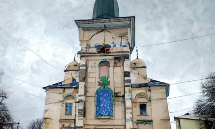 Kostel svaté Máří Magdaleny v Krásné Lípě – winter