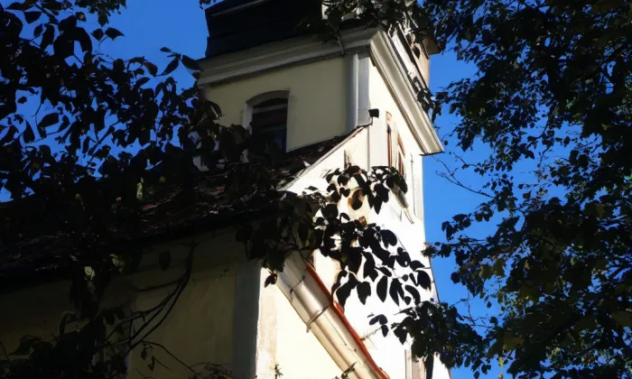 kostel svaté Maří Magdalény (Druztová) – autumn