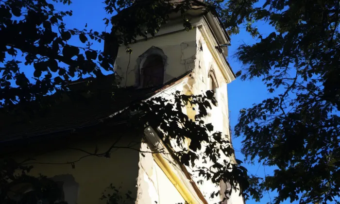 kostel svaté Maří Magdalény (Druztová) – noc