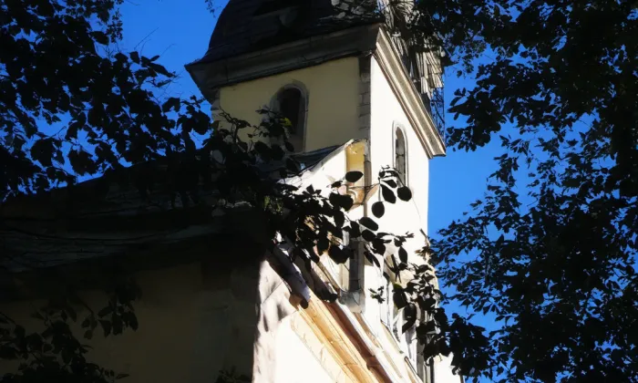 kostel svaté Maří Magdalény (Druztová) – winter