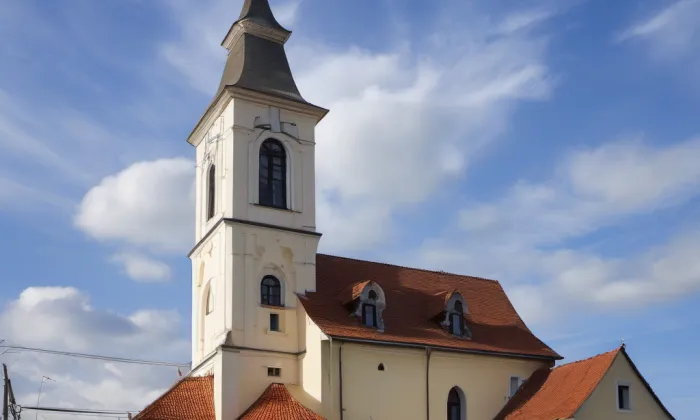 kostel svaté Maří Magdalény (Lančov) – autumn