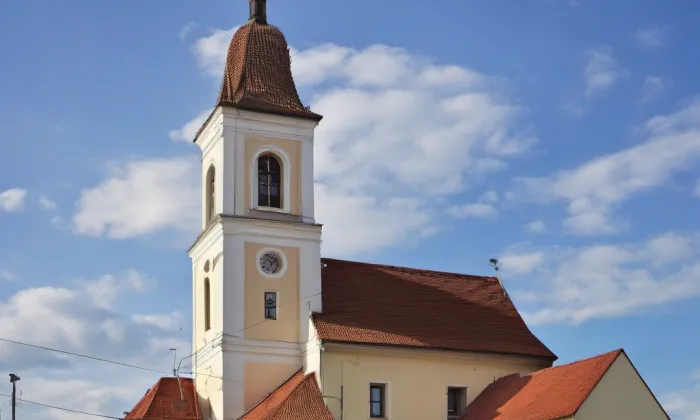 kostel svaté Maří Magdalény (Lančov) – winter