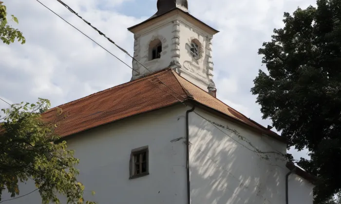 Kostel svaté Maří Magdalény (Malý Bor) – noc