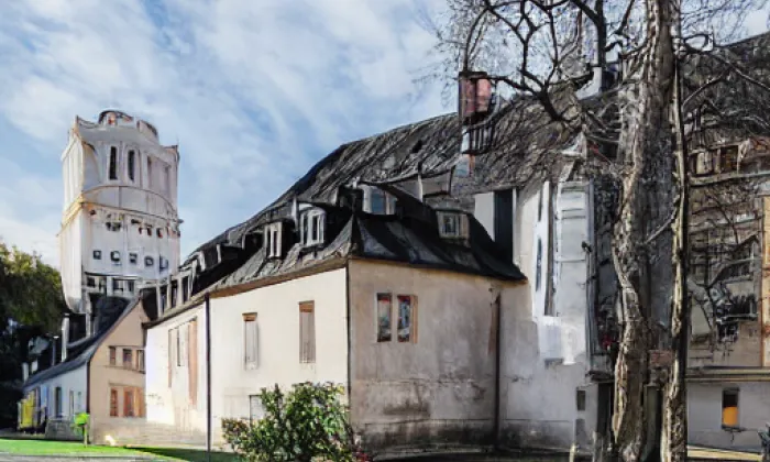 kostel svaté Rodiny (Luhačovice) – summer