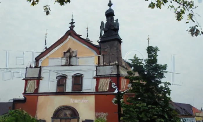 Kostel svatých Andělů strážných (Vidochov) – autumn
