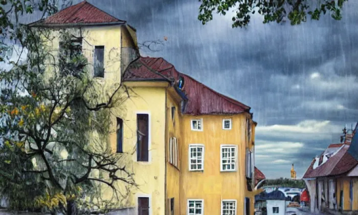 Kostel svatých apoštolů Jana a Pavla / svatého Jana Křtitele – autumn