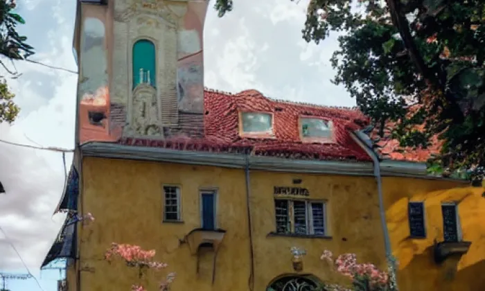 Kostel svatých Filipa a Jakuba (Šumavské Hoštice) – summer