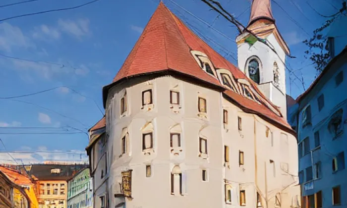 kostel svatých Jana a Pavla (Citonice) – noc